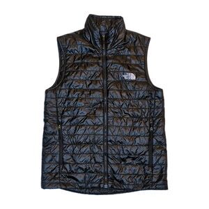 The North Face Mens S Flashdry Eco Insulated Puffer Vest Black Hike Gorpcore